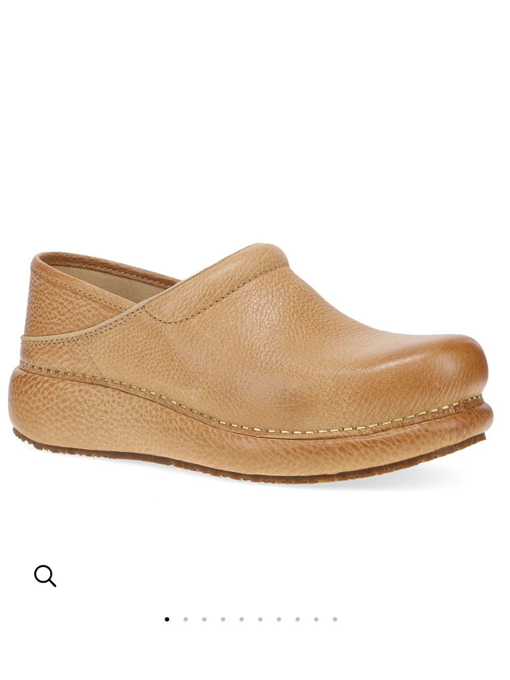 Dansko | Platform Pro in “Honey distressed” leather clog